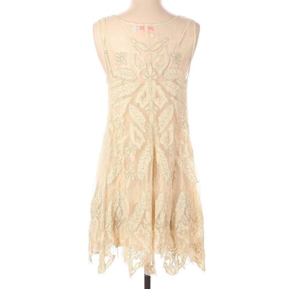 Free People La Palma Trapeze Beaded Mini Dress - Picture 3 of 9